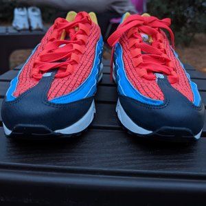 Nike Air Max 95 NOW GS Crimson Blue AV2289-600 New